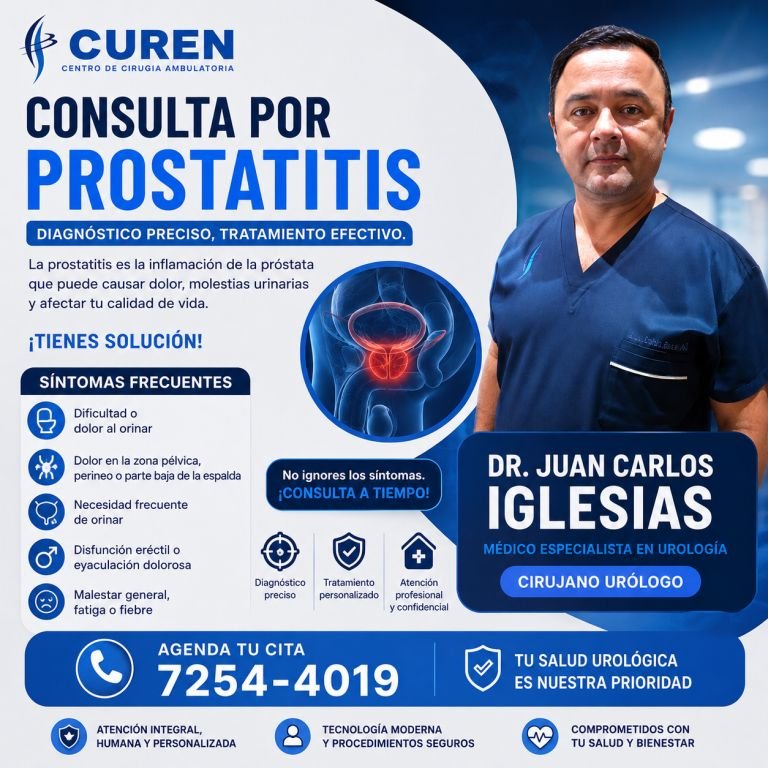 Prostatitis y salud prostática